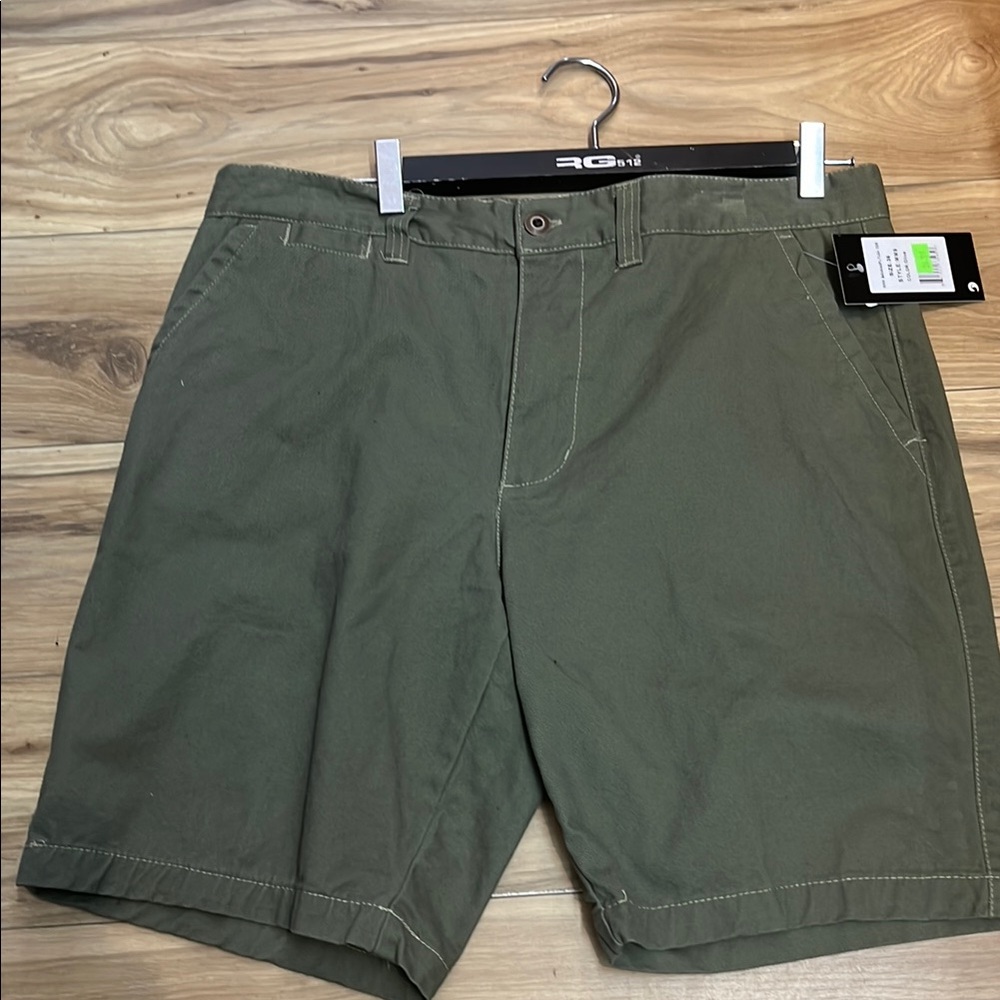 Olive Green Men's Shorts new